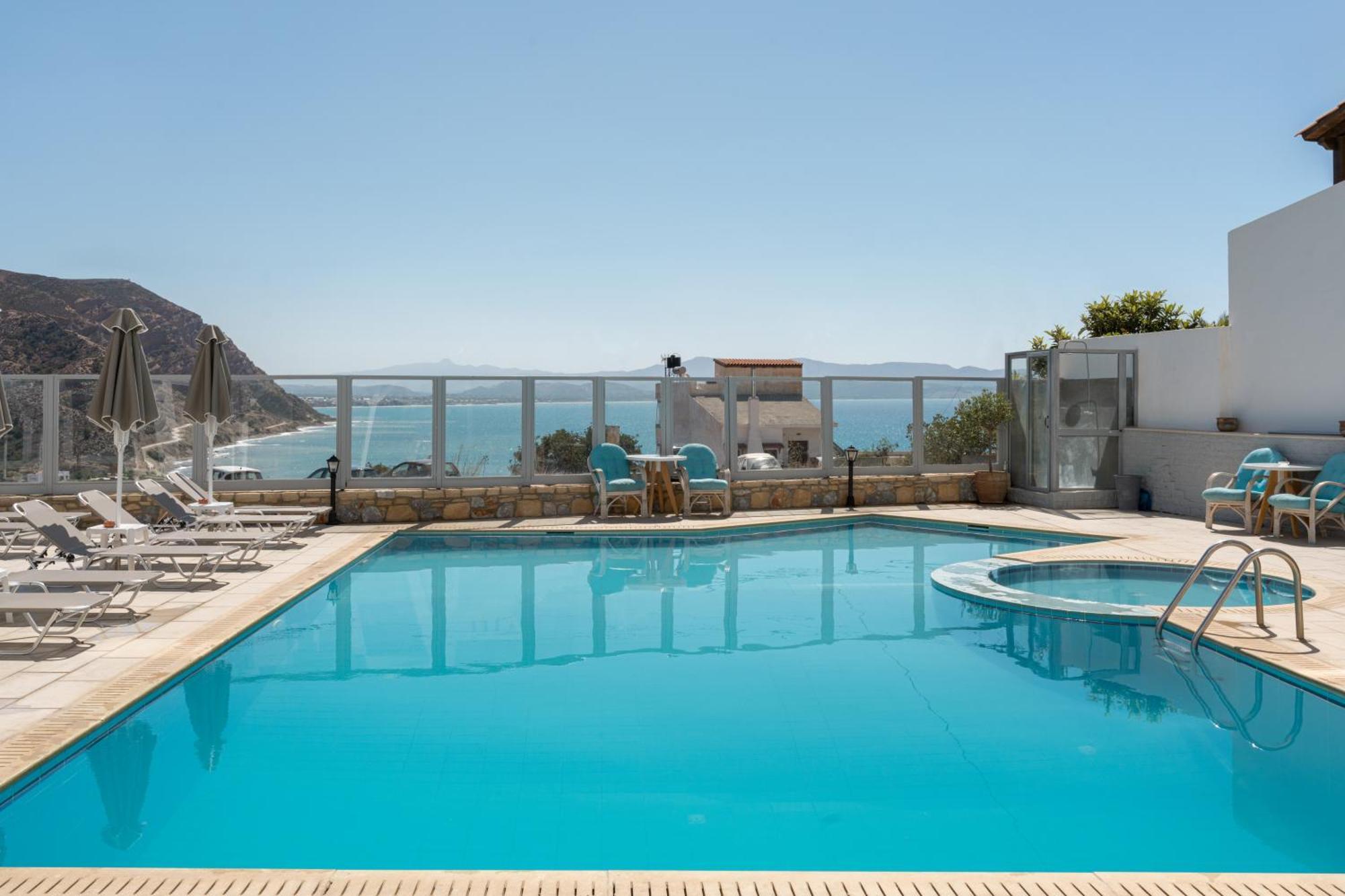 Areti Hotel Agia Galini  Luaran gambar