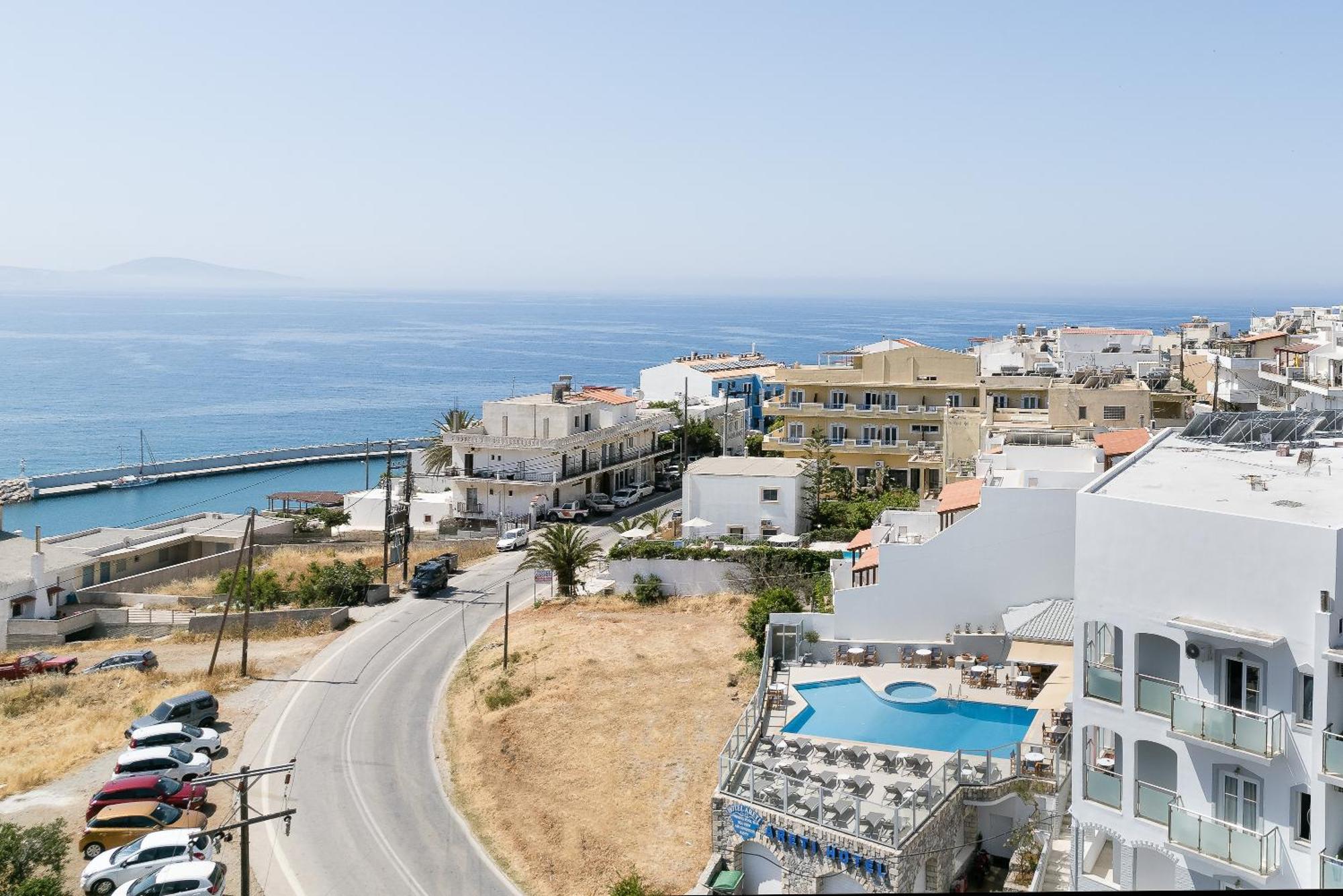 Areti Hotel Agia Galini  Luaran gambar