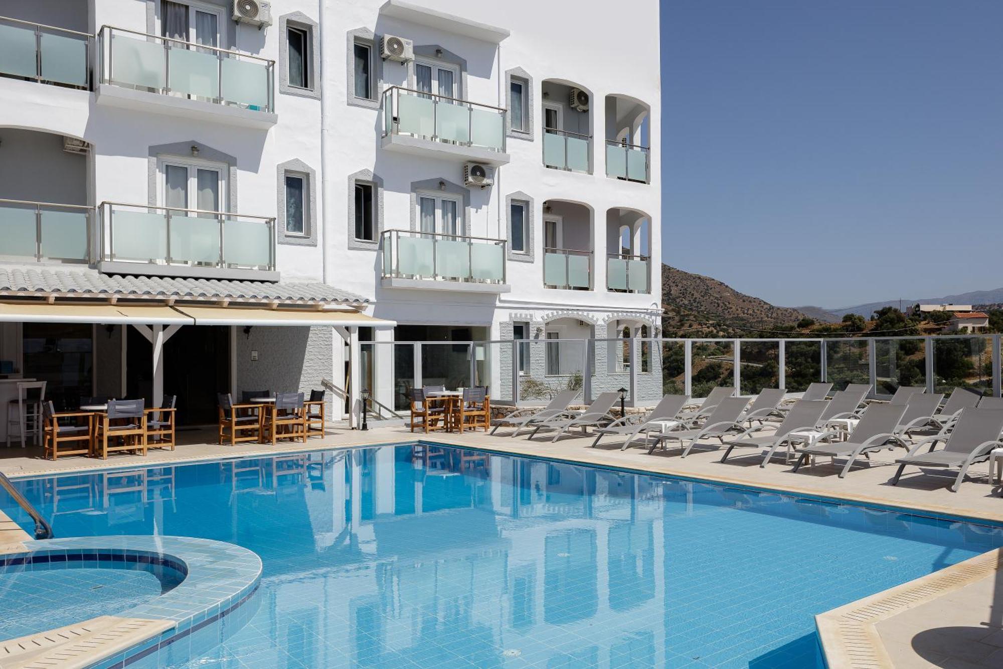 Areti Hotel Agia Galini  Luaran gambar