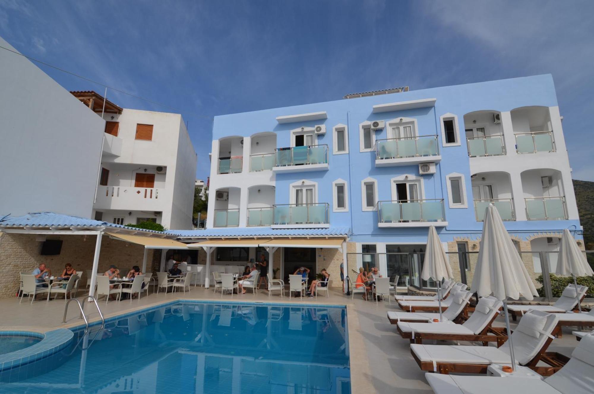 Areti Hotel Agia Galini  Luaran gambar